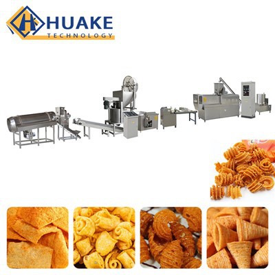 Fried Bugles Crispy Snack tayyorlash mashinasi